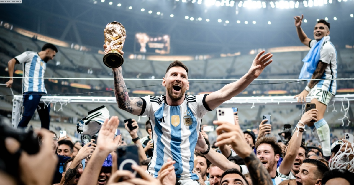 Messi's FIFA World Cup celebration post breaks Instagram record
